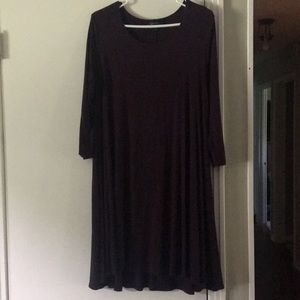 Karen Kane plum piko dress